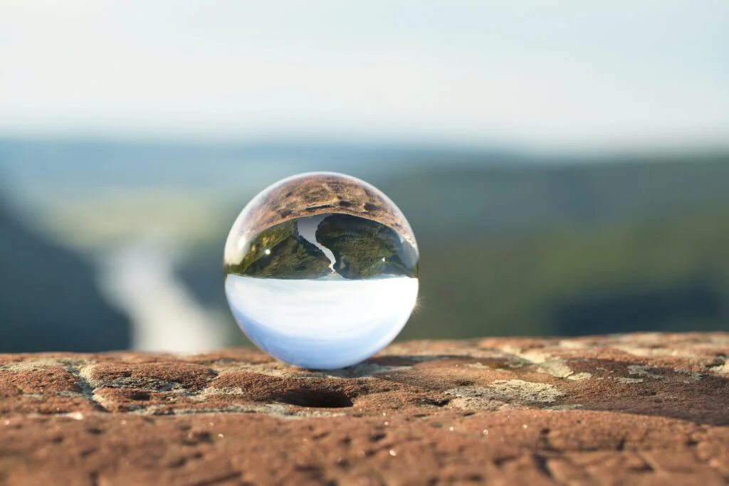 a crystal ball
